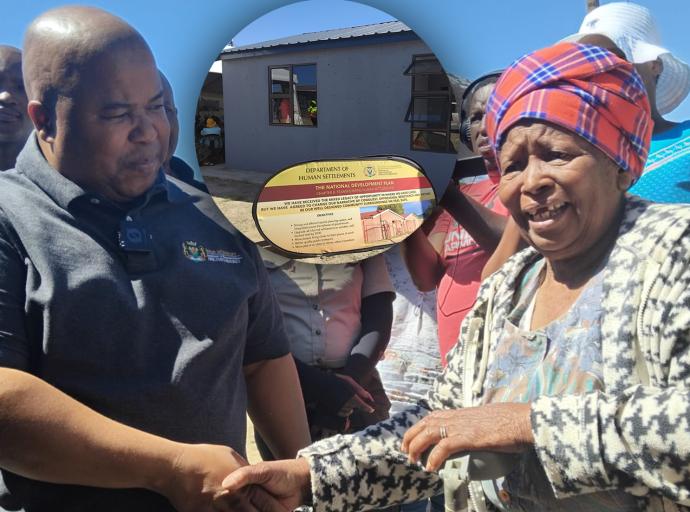 Mud House Eradication Project Sees Progress in Thaba Nchu